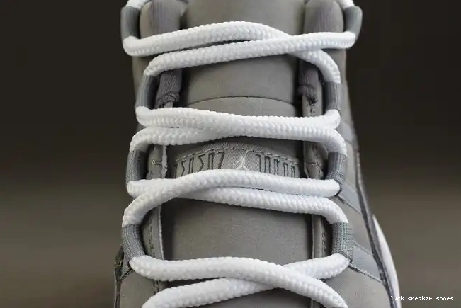 Rep LUCY Air 11 Cool 528895-003 Jordan Grey Low 0508